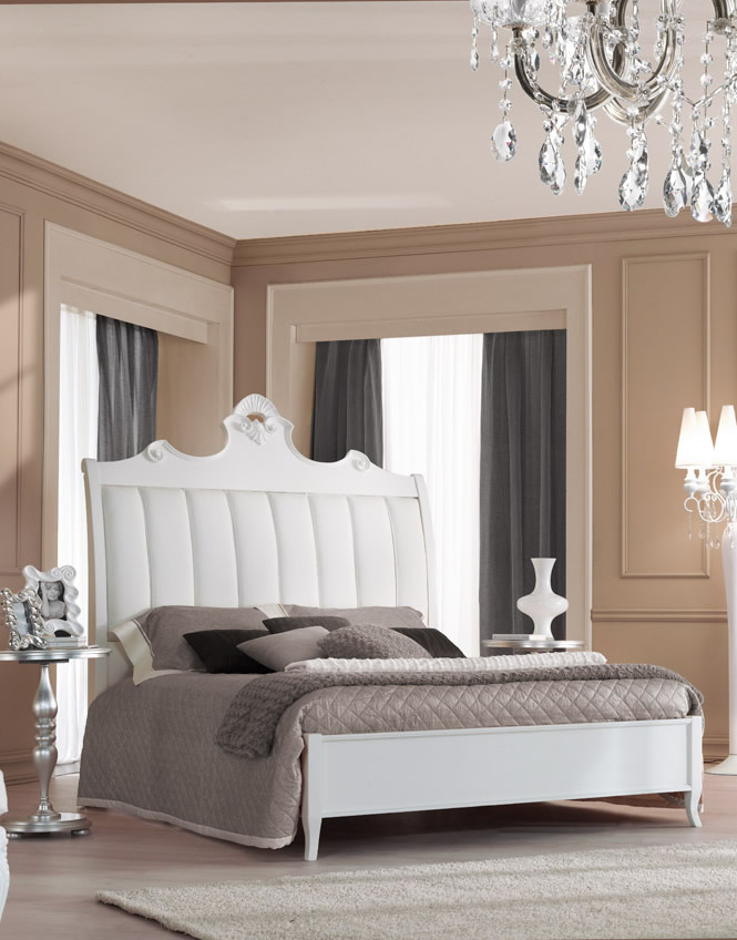 table Letto matrimoniale con cimasa
