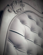 Letto matrimoniale intaglio conchiglia