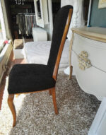 Sedia Calice in legno imbottita