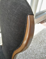 Sedia Calice in legno imbottita