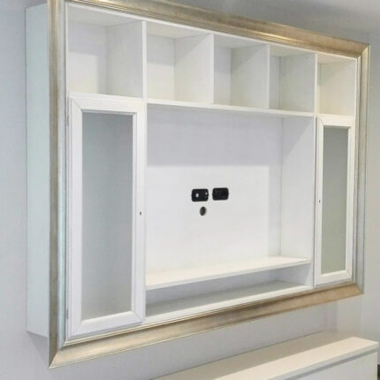 Mobile soggiorno a parete con porta TV