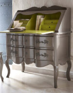 Bureau in lengo sagomato con ribalta (piccola)