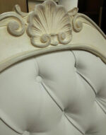 Letto matrimoniale intaglio conchiglia