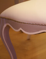 Sedia cuore in legno