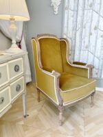 Poltrona Berg&egrave;re in velluto