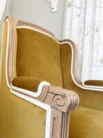 Poltrona Berg&egrave;re in velluto