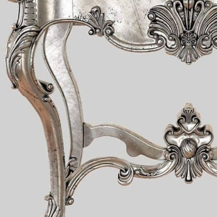 Consolle barocca argento