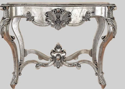 Consolle barocca argento