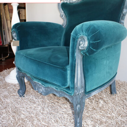 Poltrona barocca imbottita Sconto 30%